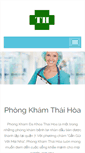 Mobile Screenshot of phongkhamthaihoa.com