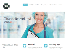 Tablet Screenshot of phongkhamthaihoa.com